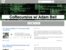 Tablet Screenshot of corecursive.com